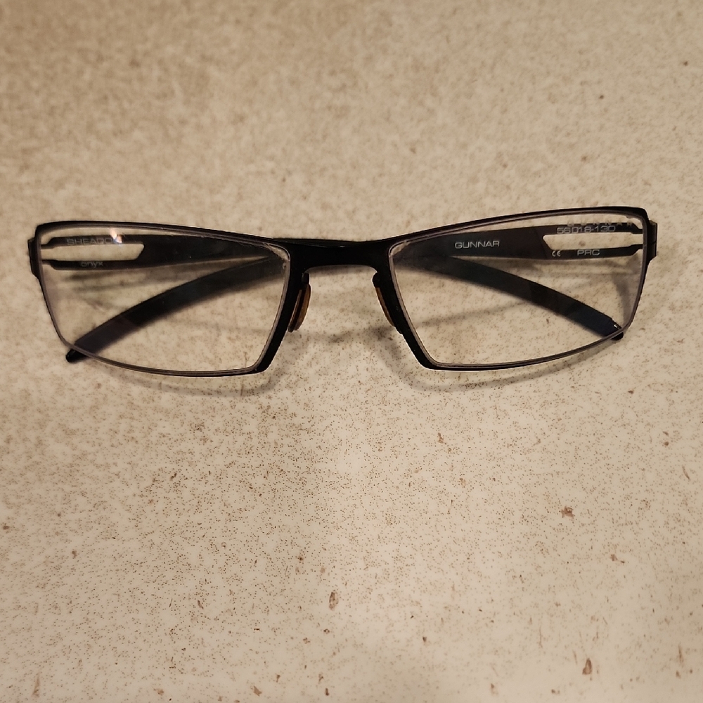 Gunnar Optics Sheadog Onyx Rectangle Glasses